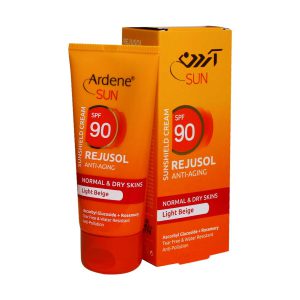 کرم ضد آفتاب رنگی پوست خشک و معمولی آردن SPF 90